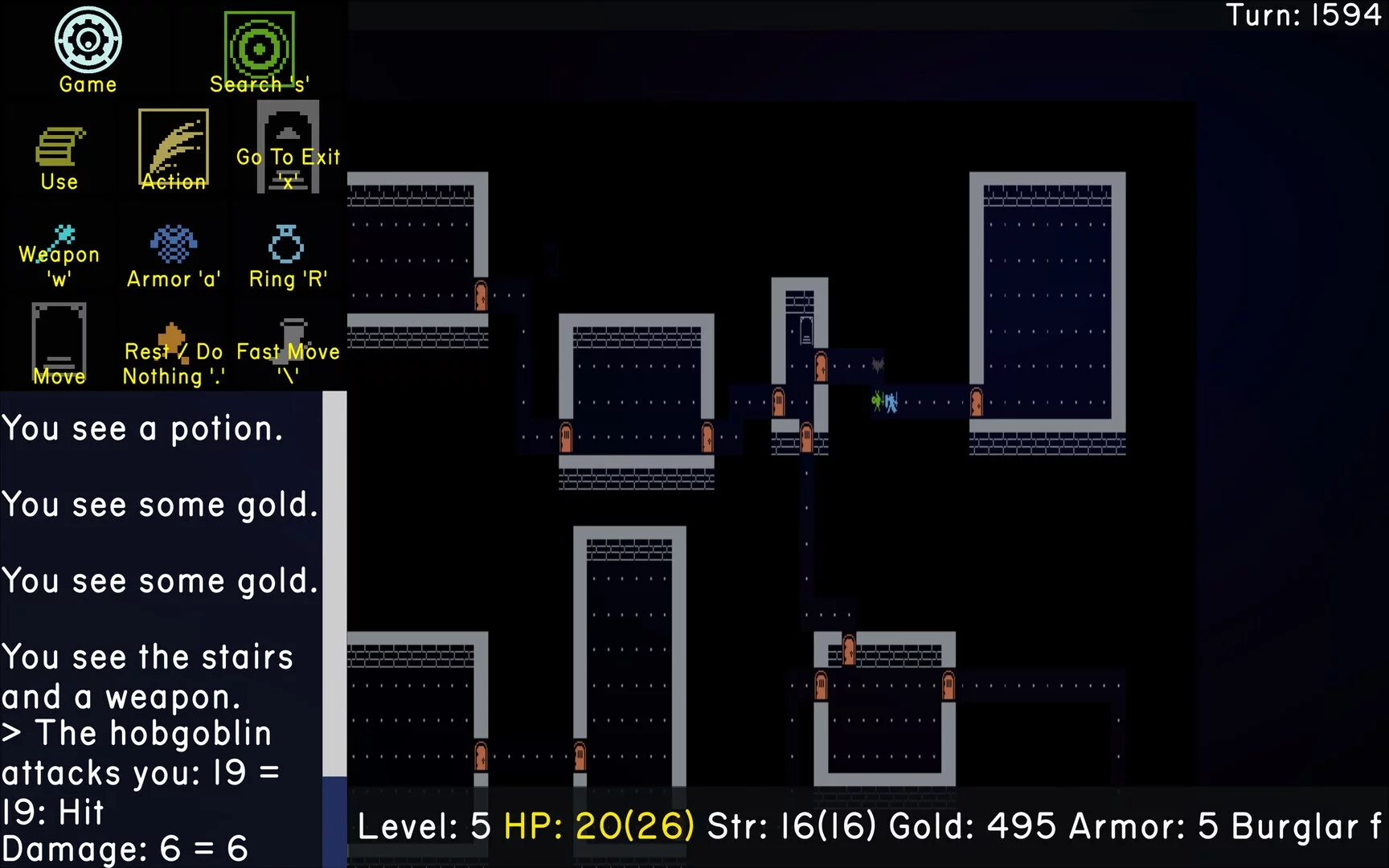 Изображение игры: Hollows Of Rogue