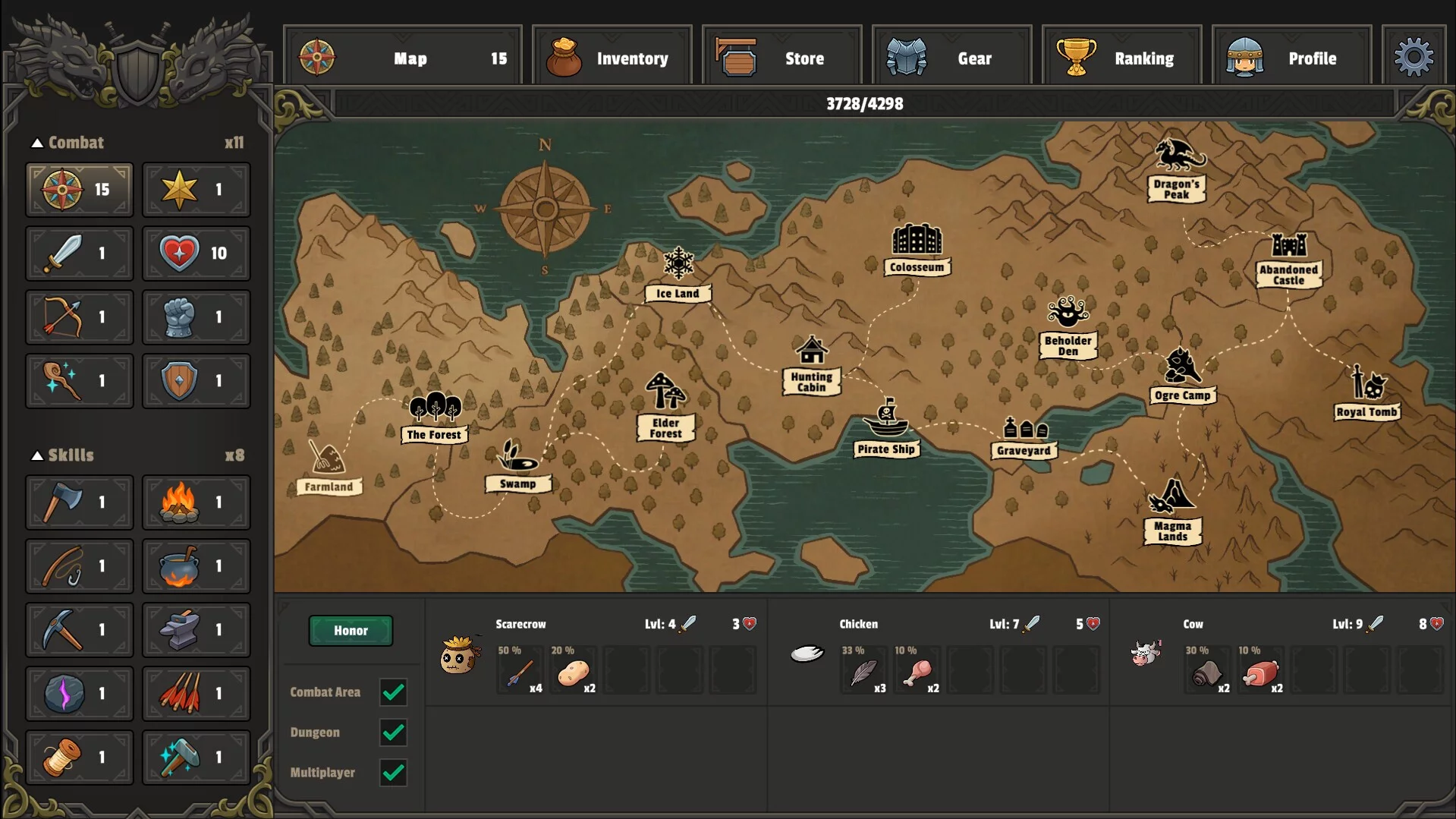 Изображение игры: Rune Legacy Idle