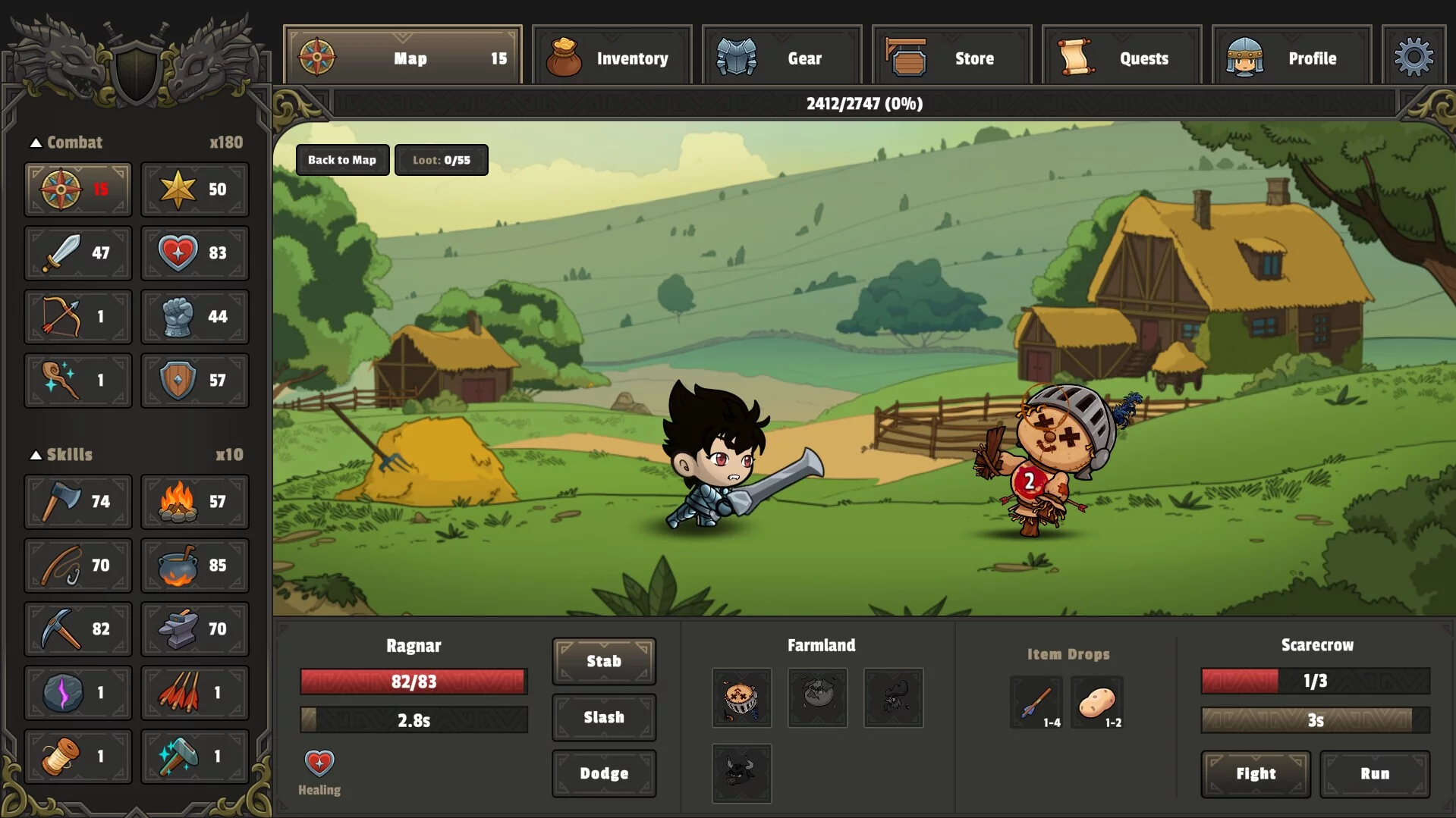Изображение игры: Rune Legacy Idle
