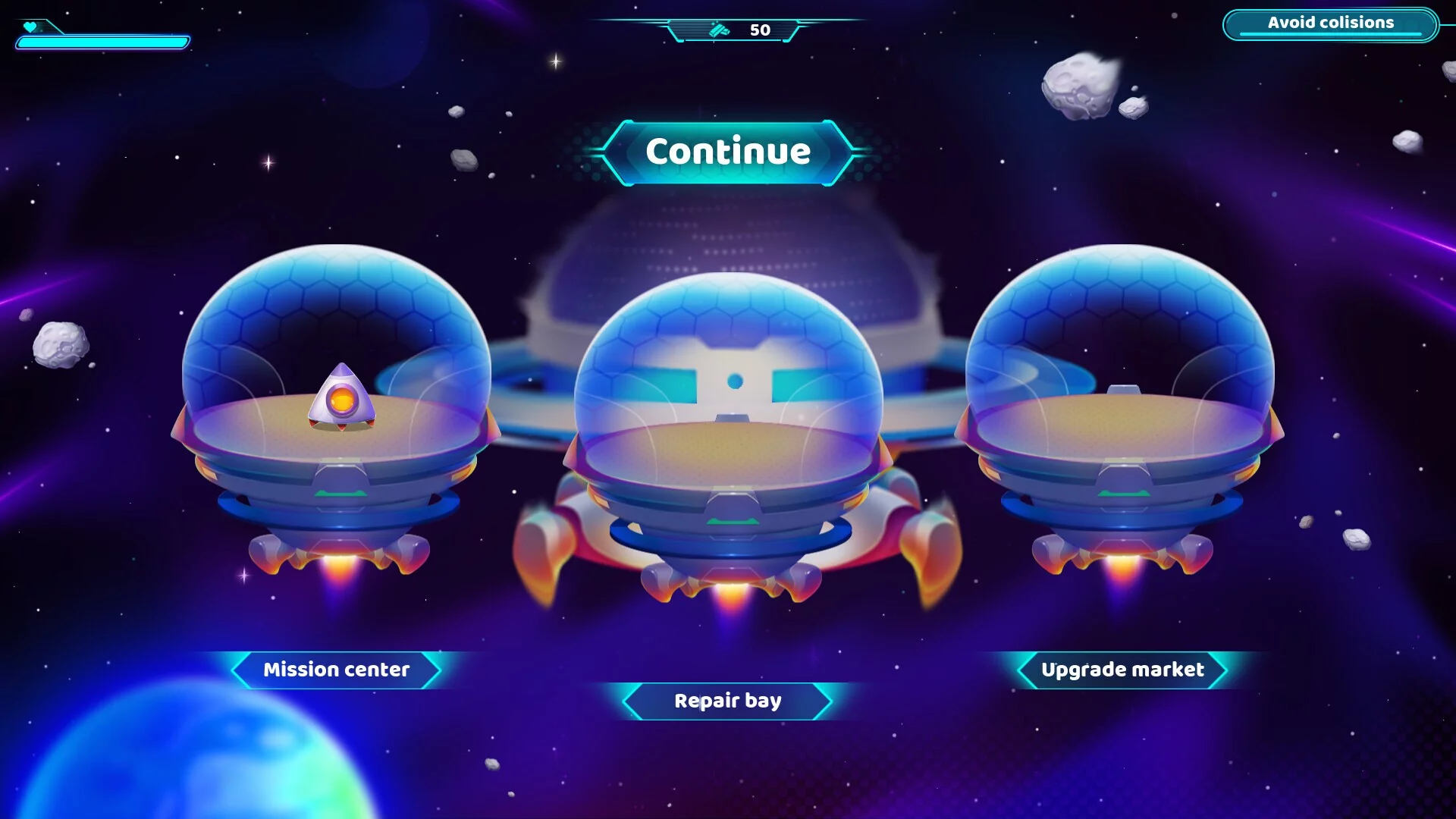 Изображение игры: Dangerous Galaxy