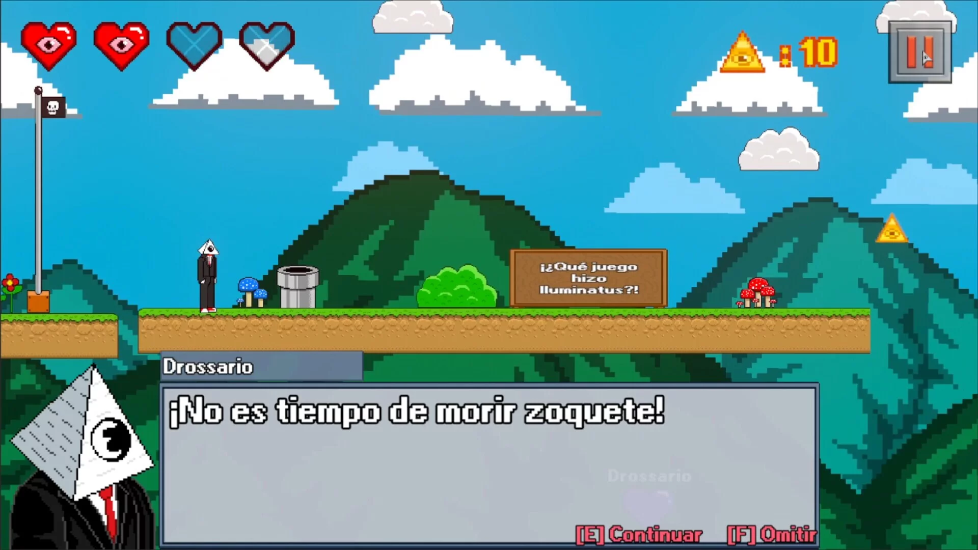 Изображение игры: Iluminatus Bizarre Ascent