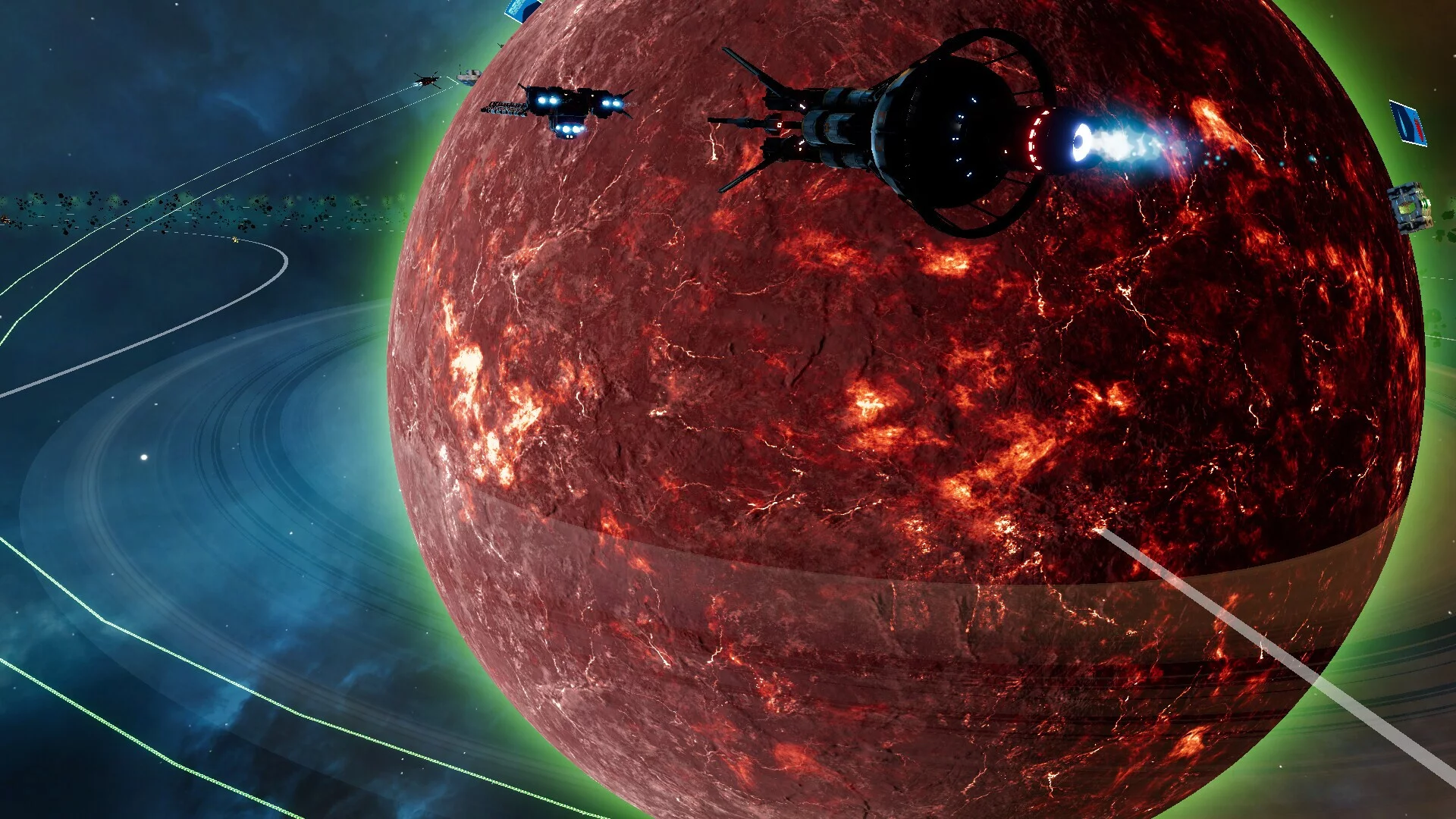 Изображение игры: Space Sim Tycoon