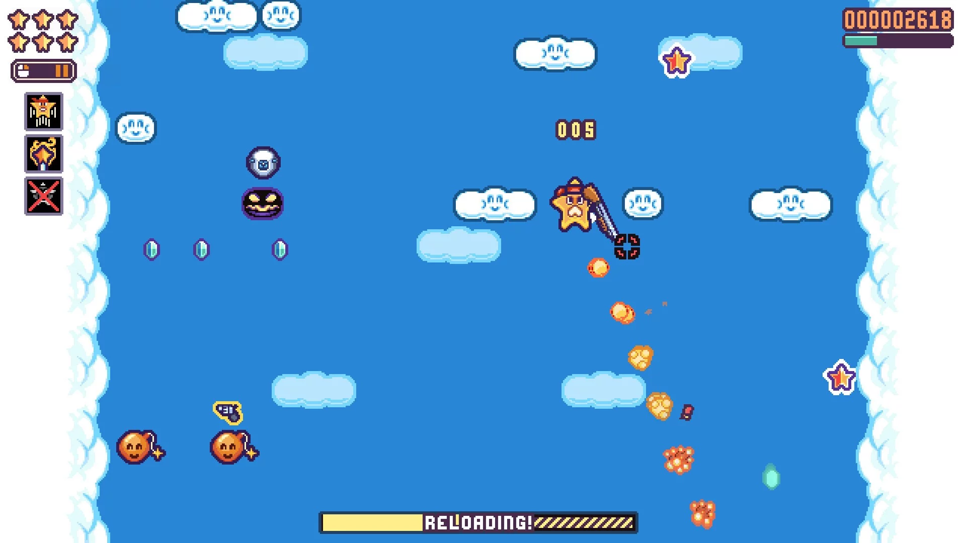 Изображение игры: Super Shootin Star