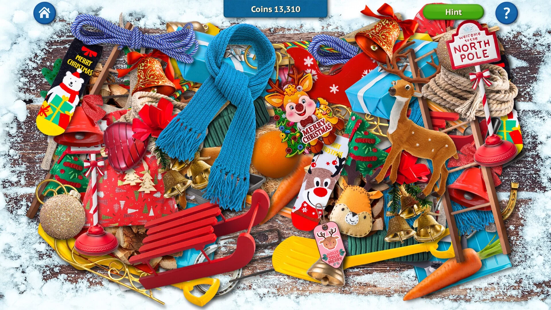 Изображение игры: Find All Things: Christmas