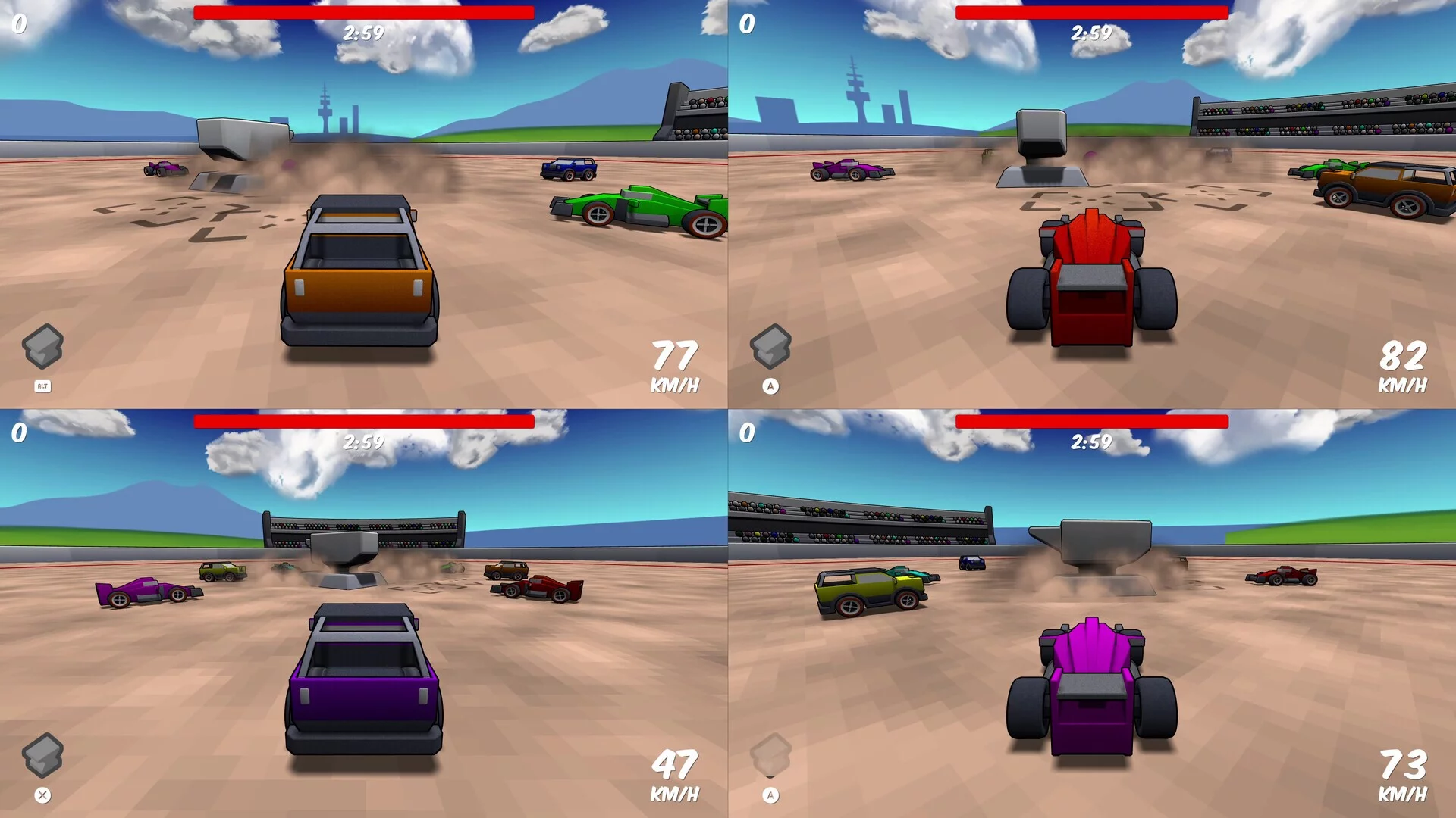 Изображение игры: Bumper Brawlers