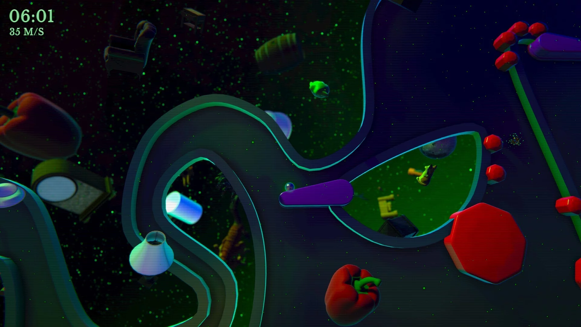 Изображение игры: A Pinball Game That Makes You Mad