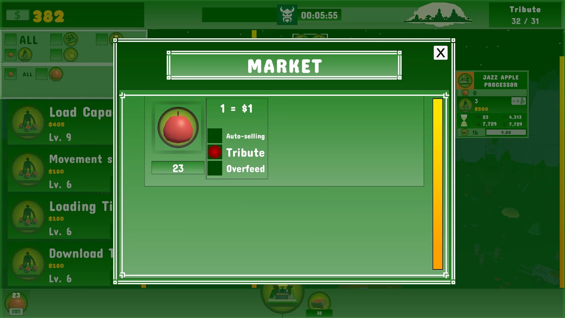 Изображение игры: Tribute Clicker