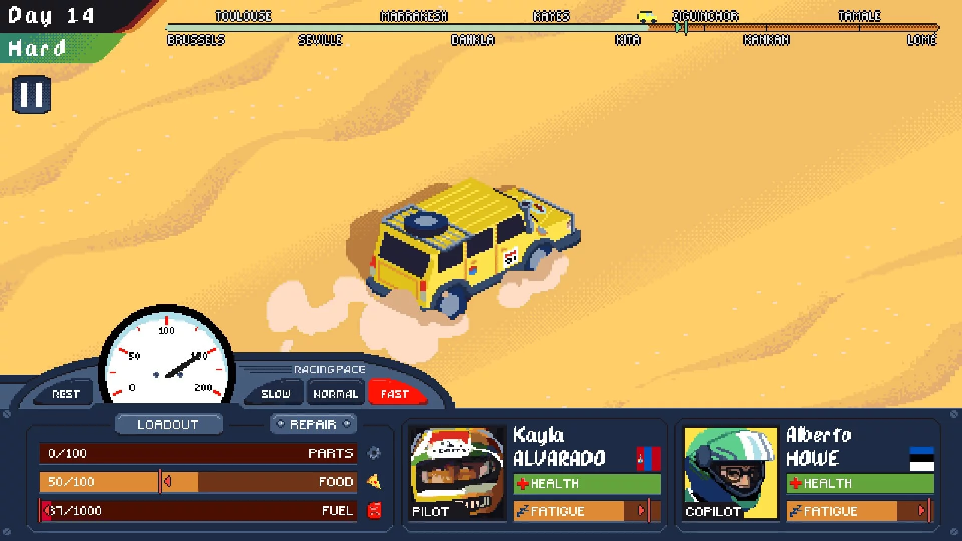 Изображение игры: Desert Race Adventures