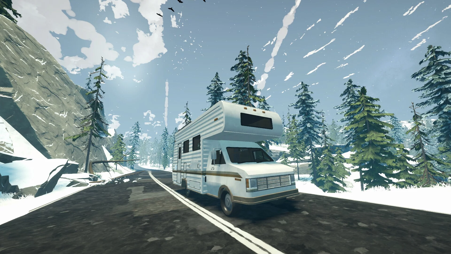 Изображение игры: Long Drive North: Co-Op RV Simulator