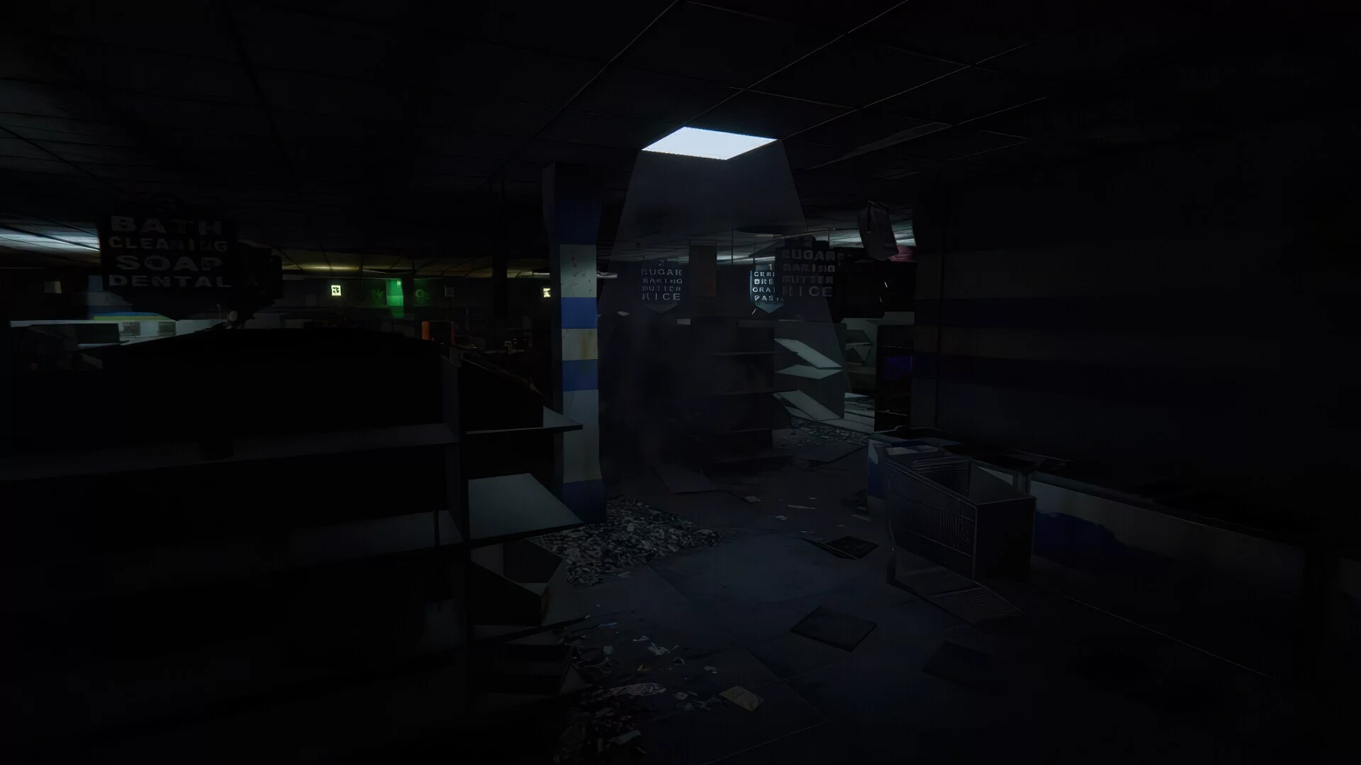 Изображение игры: Backrooms: Exit from Supermarket