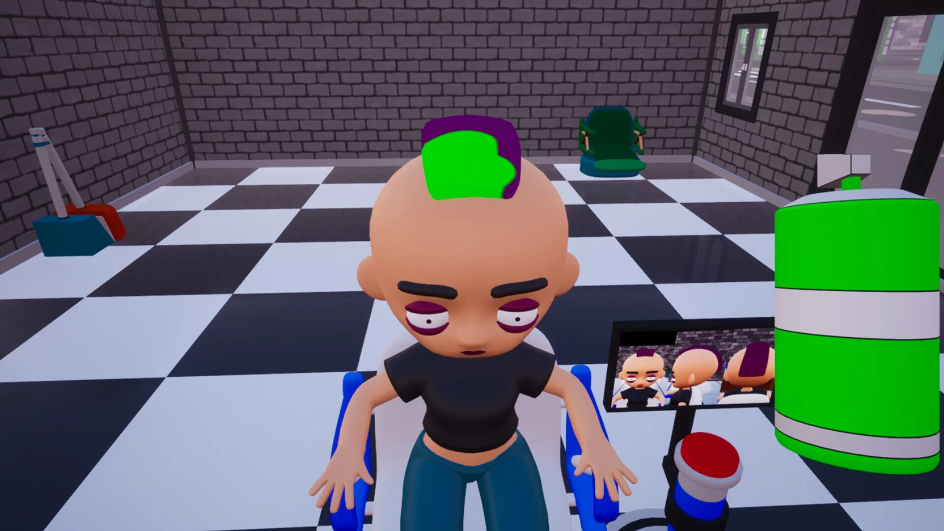 Изображение игры: Barber Shop Simulator