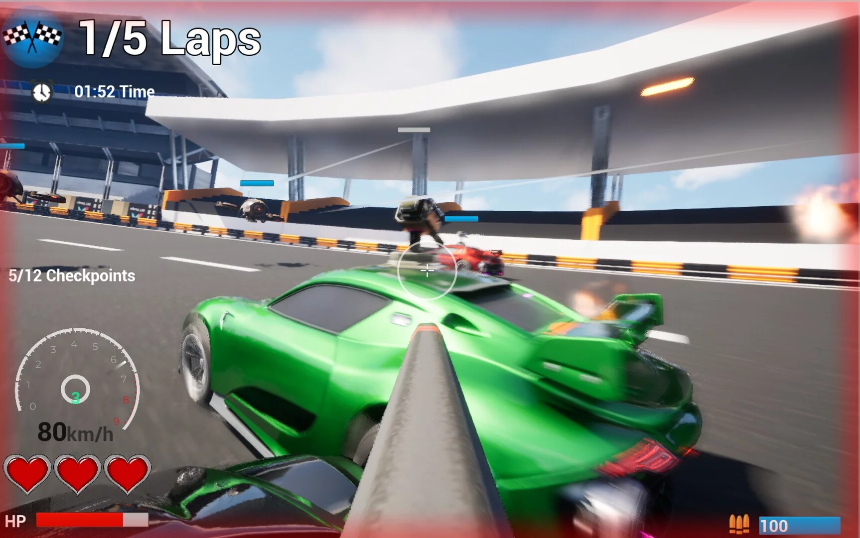 Изображение игры: Split Racing