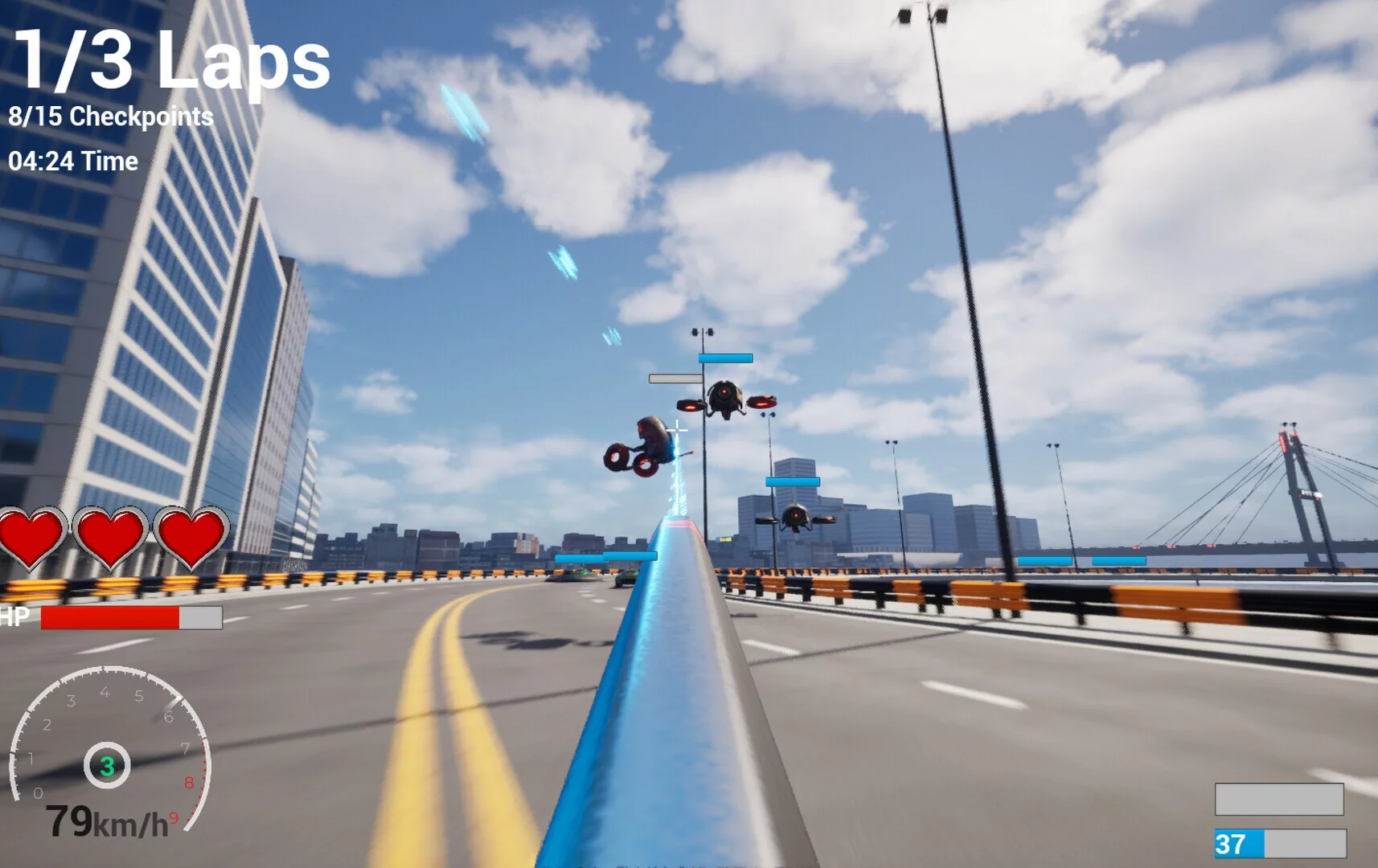 Изображение игры: Split Racing