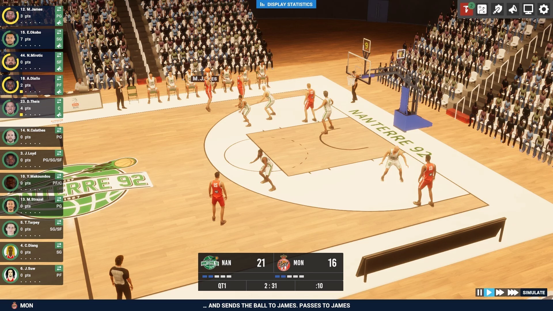 Изображение игры: Pro Basketball Manager 2026