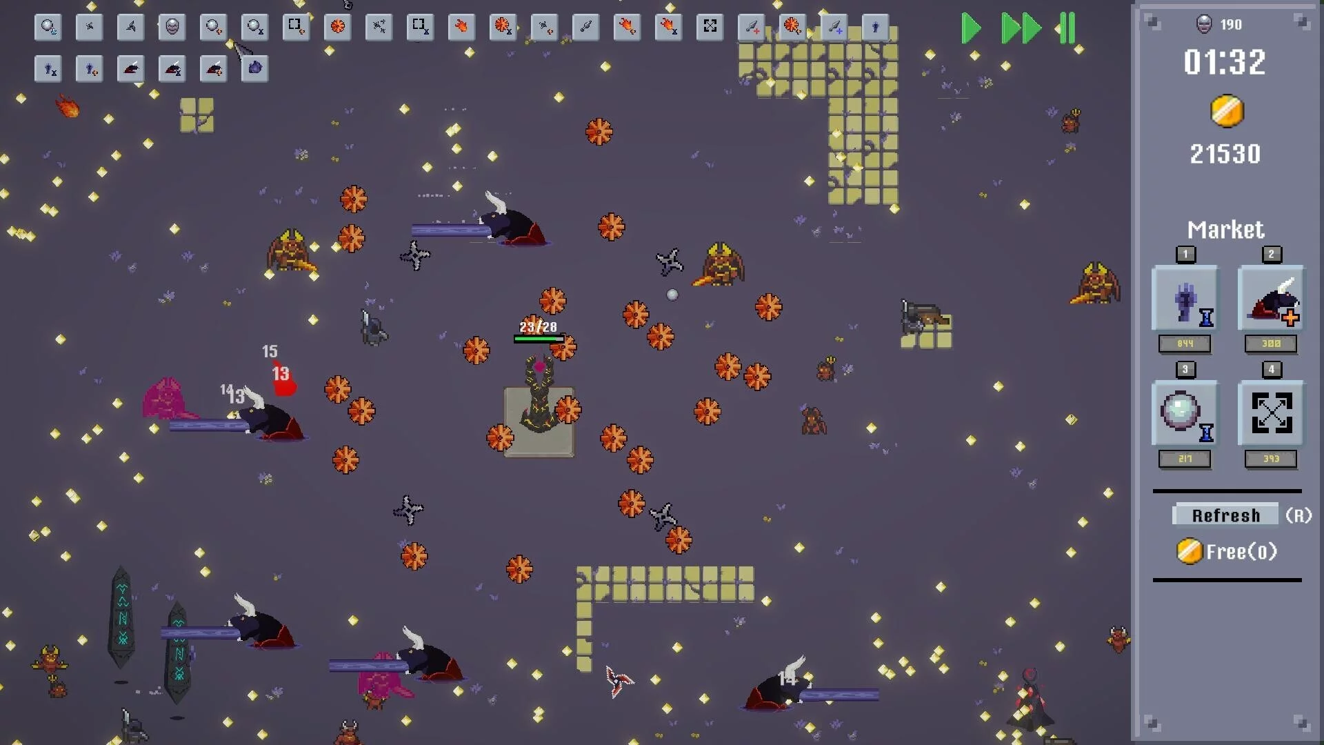 Изображение игры: Castle And Cursor