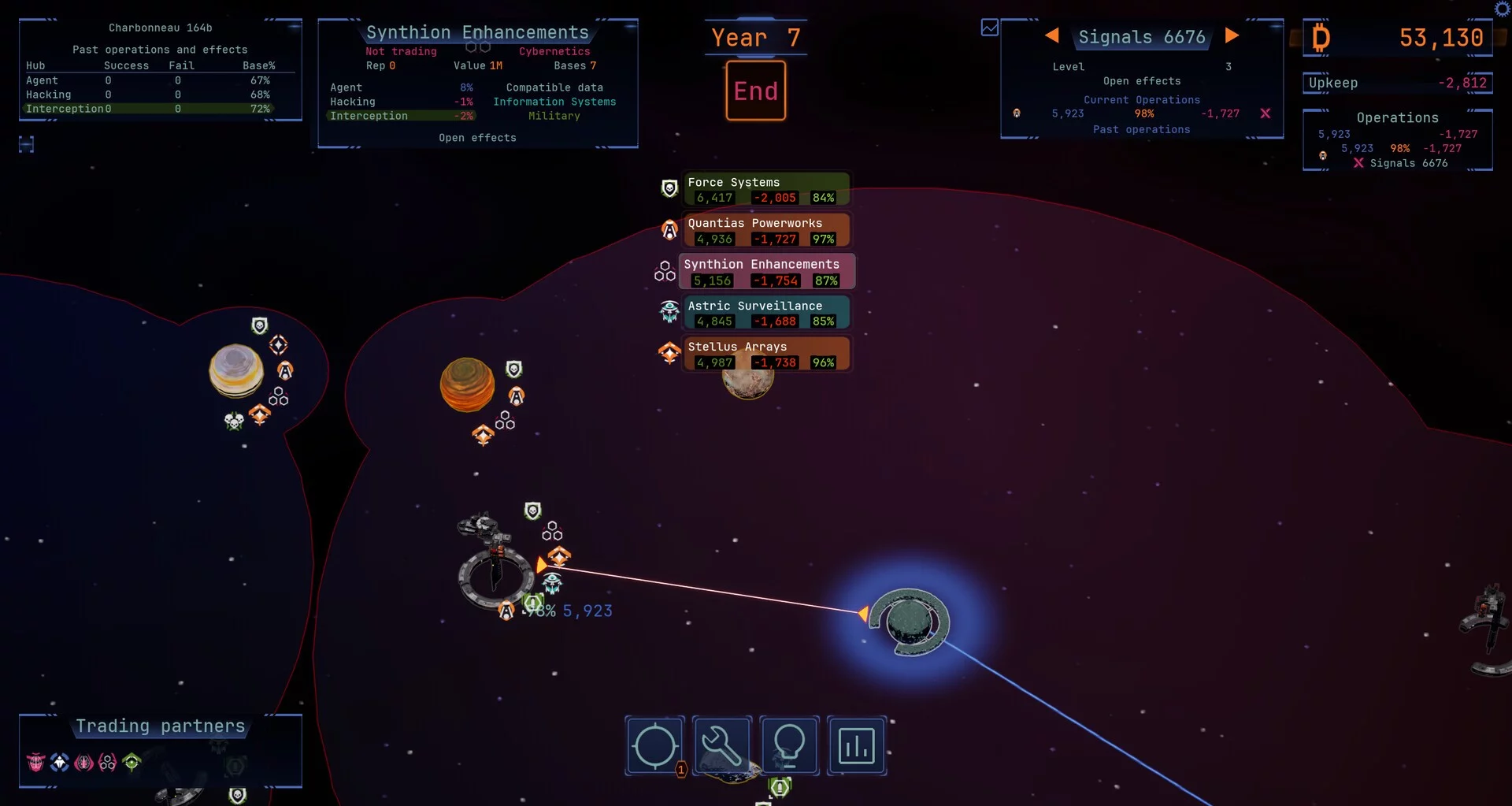 Изображение игры: Interstellar Espionage Inc.