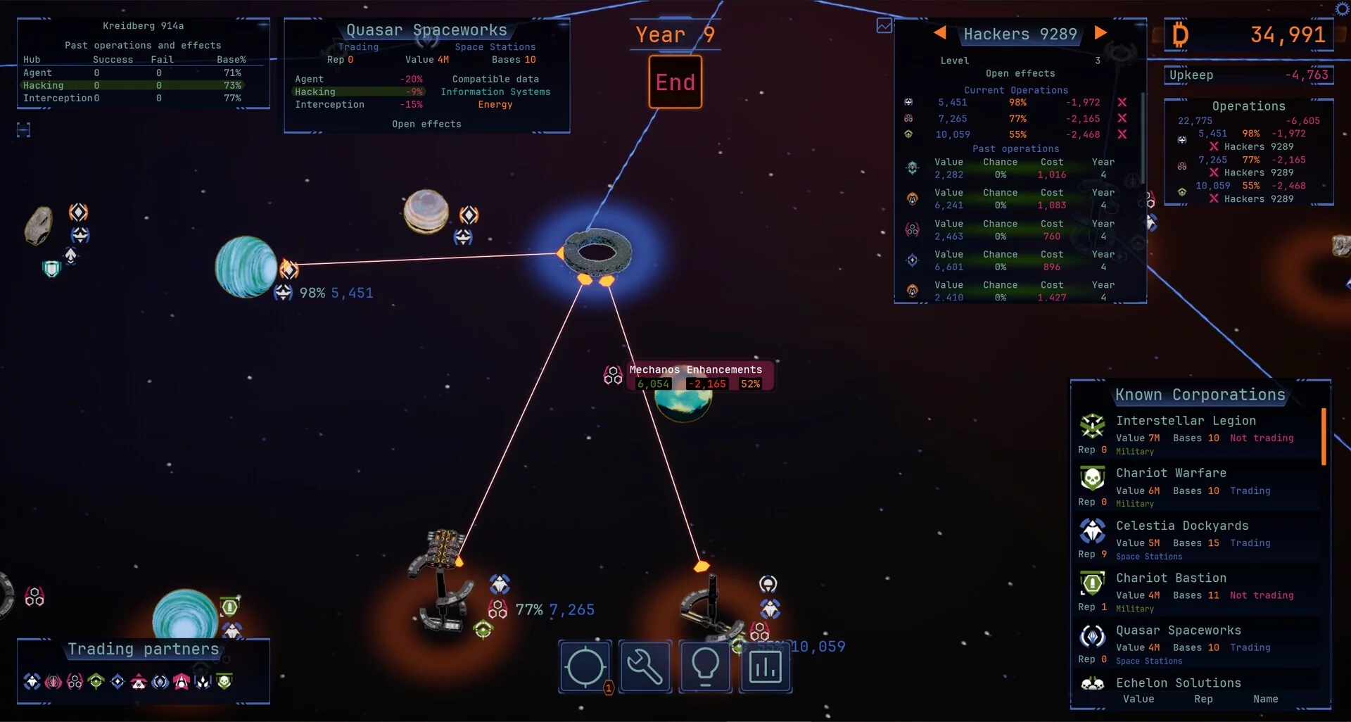 Изображение игры: Interstellar Espionage Inc.