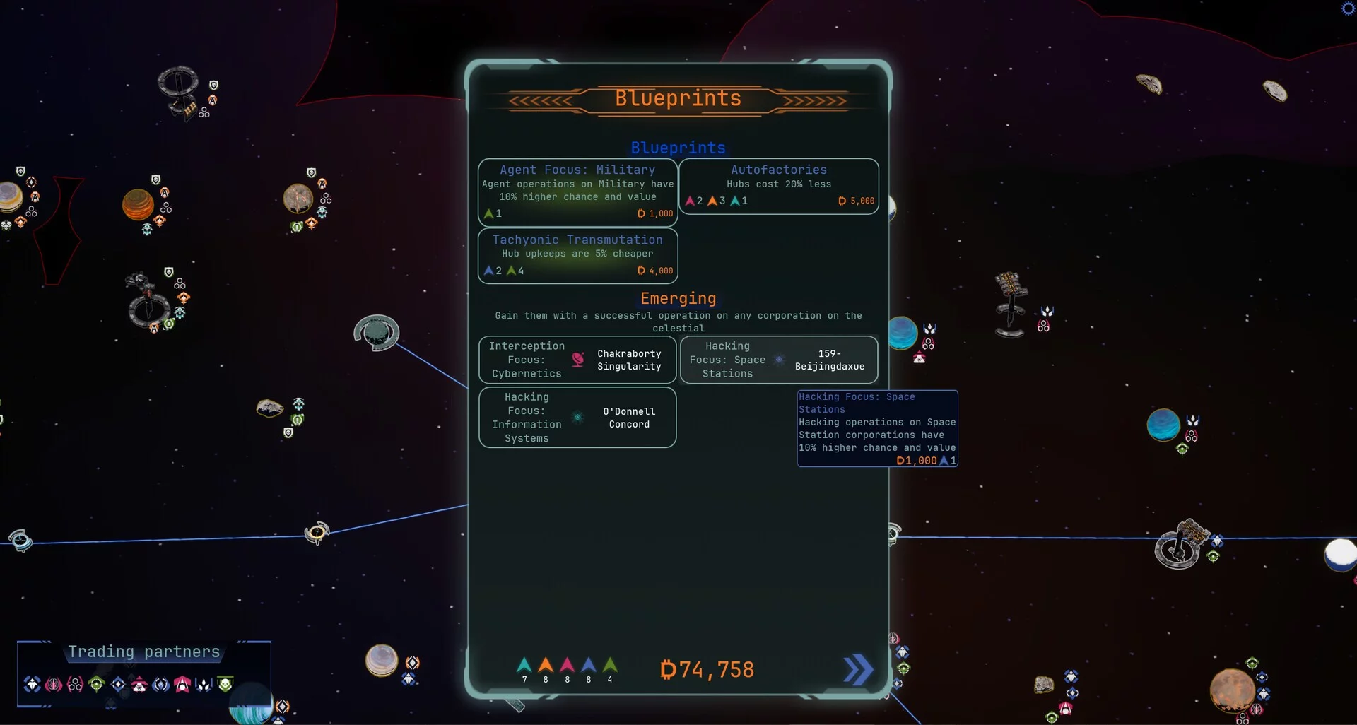 Изображение игры: Interstellar Espionage Inc.