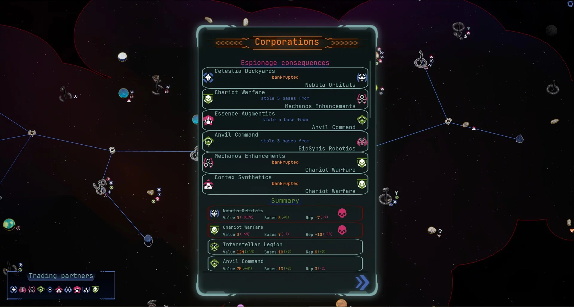 Изображение игры: Interstellar Espionage Inc.
