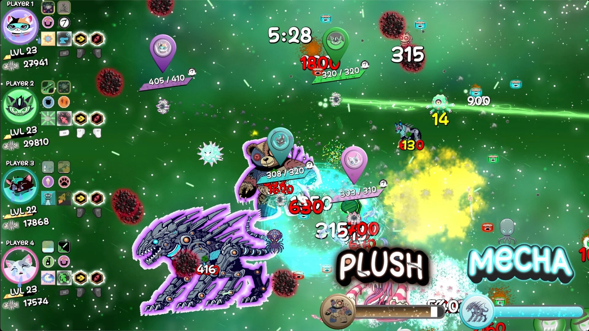 Изображение игры: Cosmic Tails