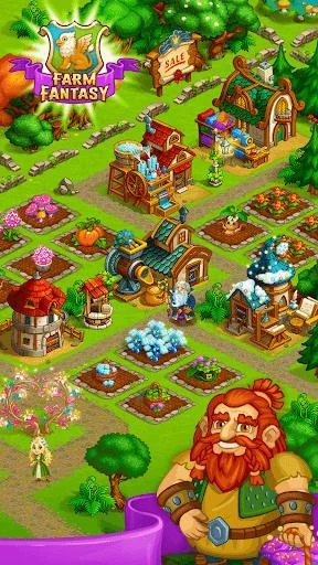 Изображение игры: Farm Fantasy: Happy Magic Day in Wizard Harry Town