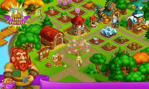 Изображение игры: Farm Fantasy: Happy Magic Day in Wizard Harry Town
