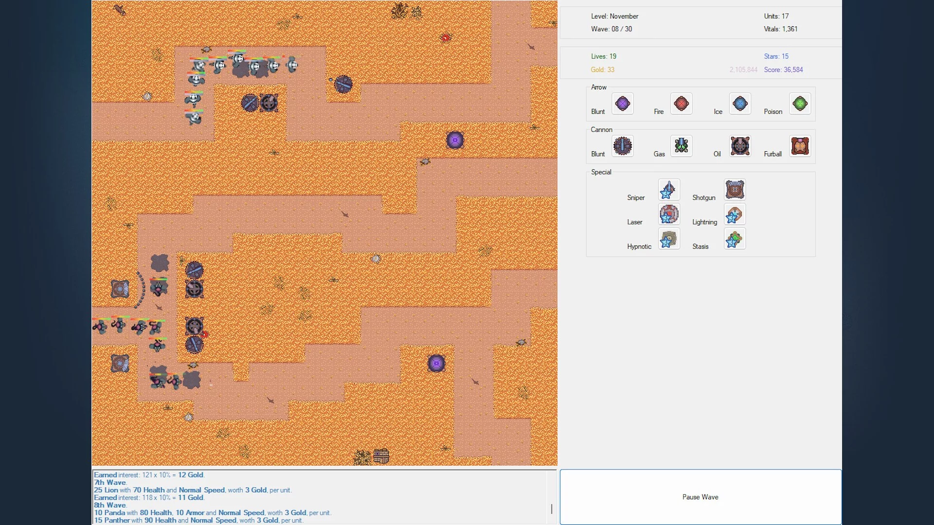 Изображение игры: Fluffy Tower Defense