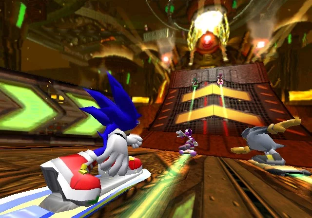 Изображение игры: Sonic Riders