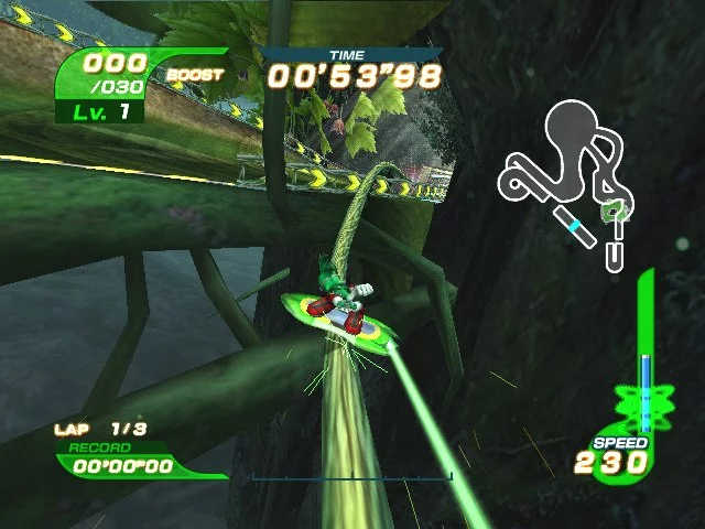 Изображение игры: Sonic Riders