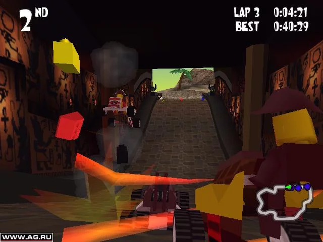 Изображение игры: LEGO Racers