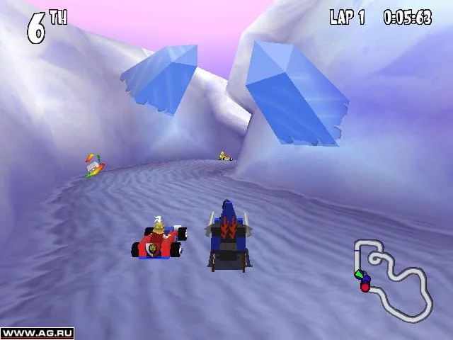 Изображение игры: LEGO Racers