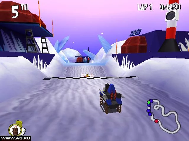Изображение игры: LEGO Racers