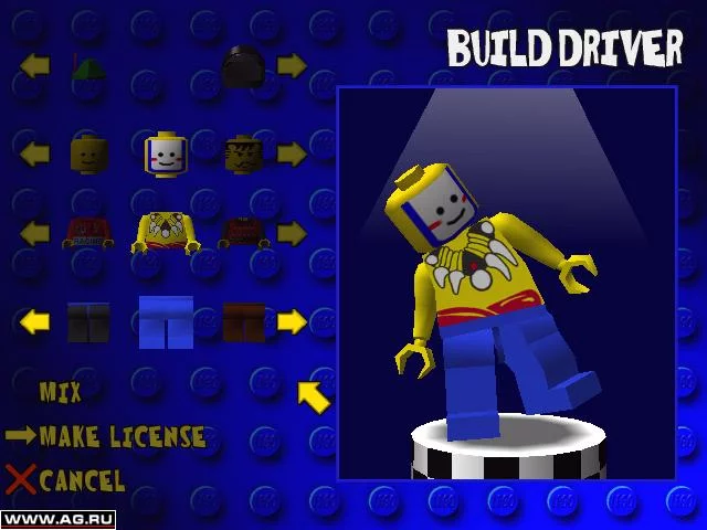 Изображение игры: LEGO Racers