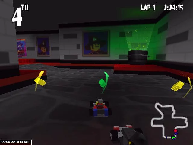 Изображение игры: LEGO Racers