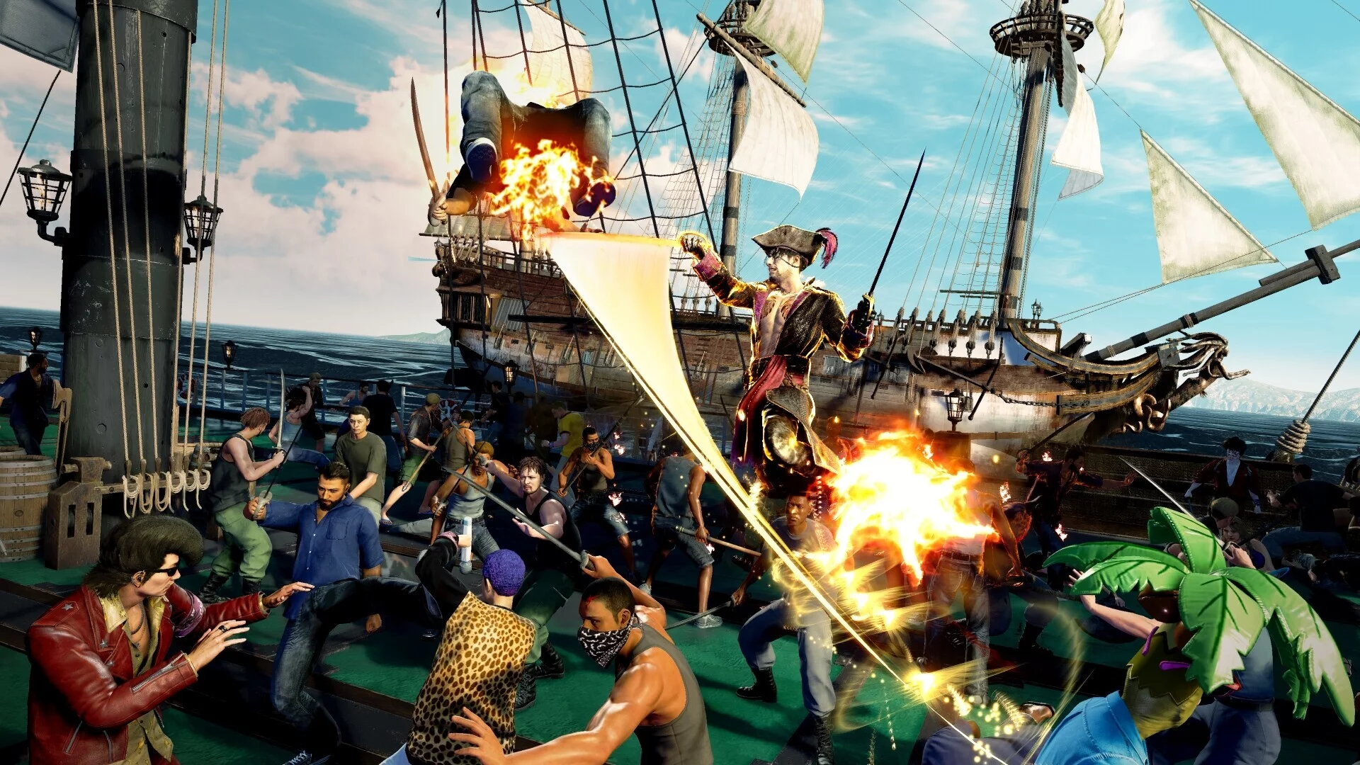 Изображение игры: Like a Dragon: Pirate Yakuza in Hawaii