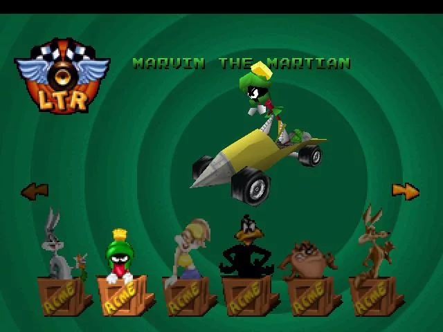 Изображение игры: Looney Tunes Racing