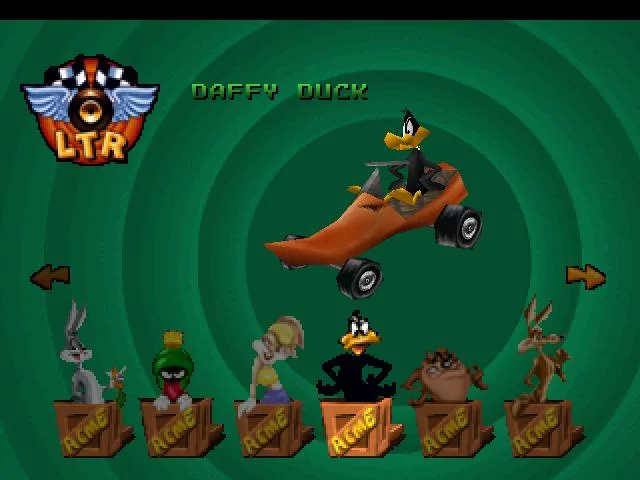 Изображение игры: Looney Tunes Racing