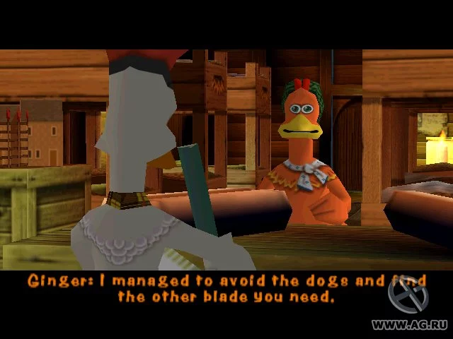 Изображение игры: Chicken Run