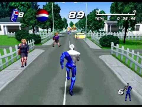 Изображение игры: Pepsiman