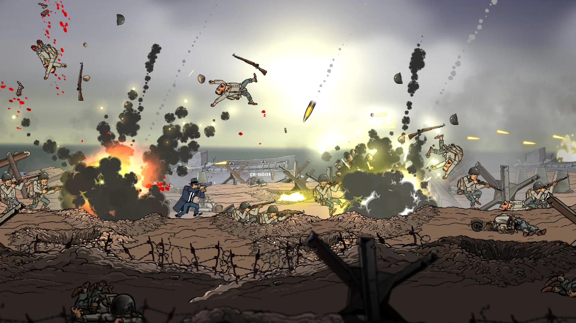 Изображение игры: Guns, Gore and Cannoli 2