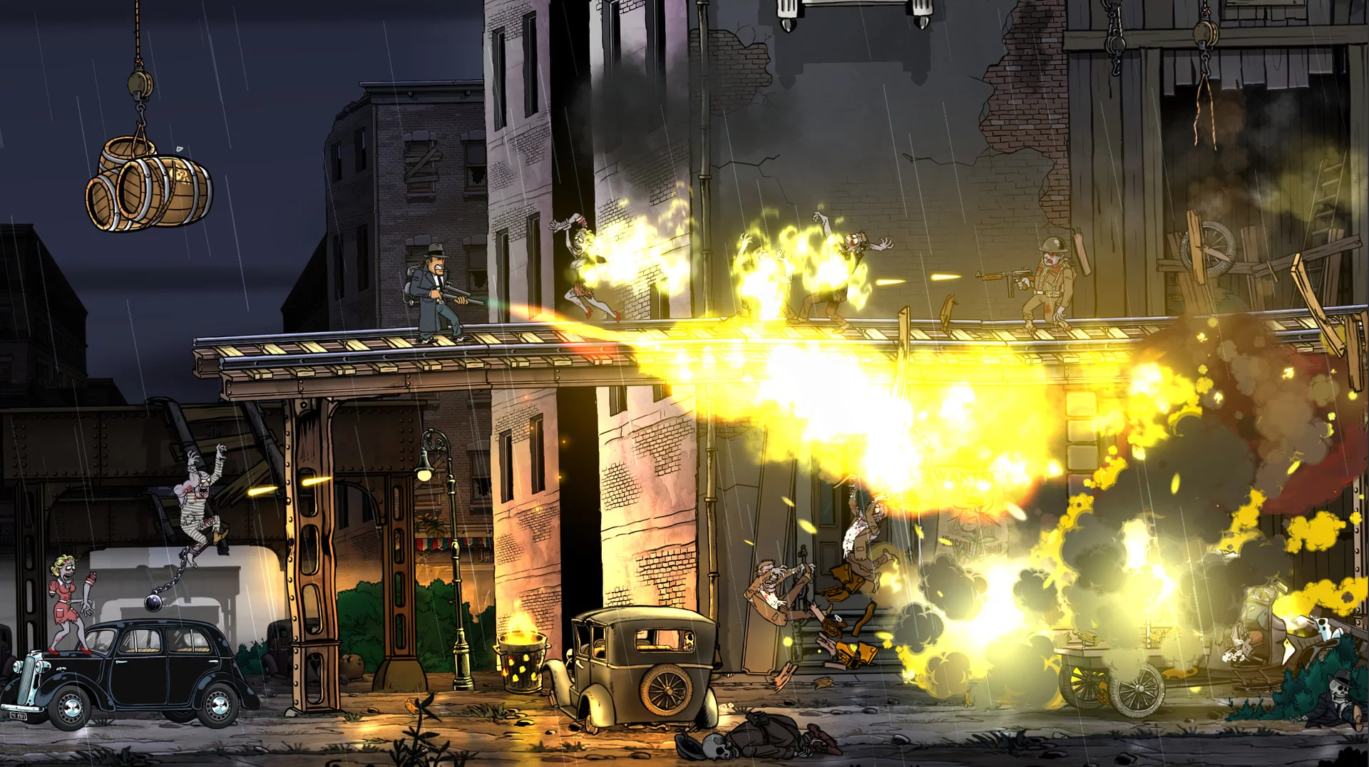 Изображение игры: Guns, Gore and Cannoli 2