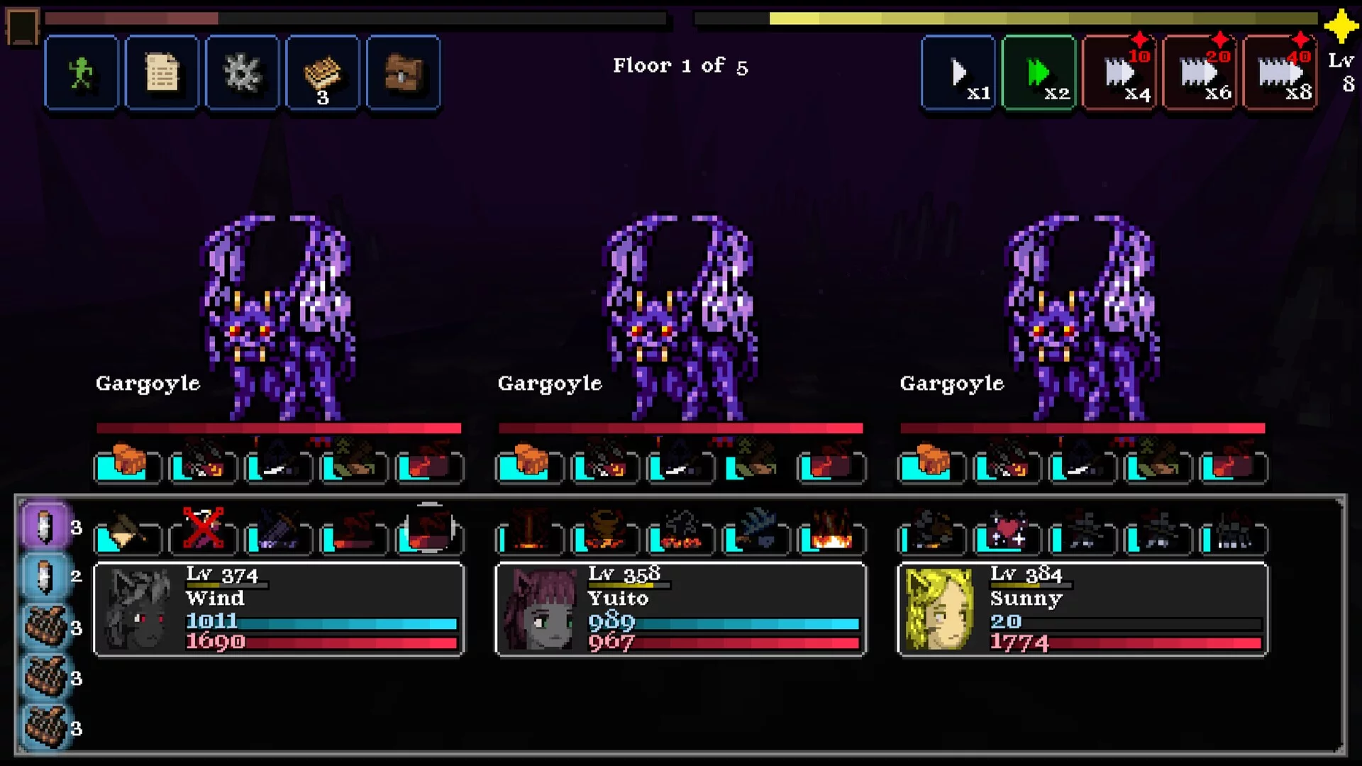 Изображение игры: Legends of Dragaea: Idle Dungeons