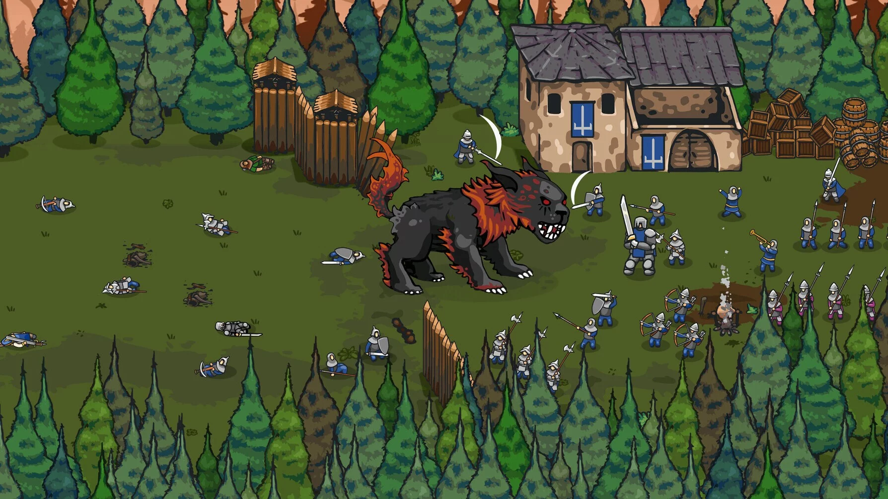 Изображение игры: Monster Run: Downfall of the Empire