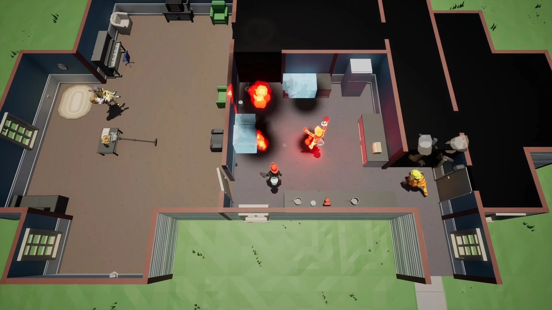 Изображение игры: Backfire Brigade