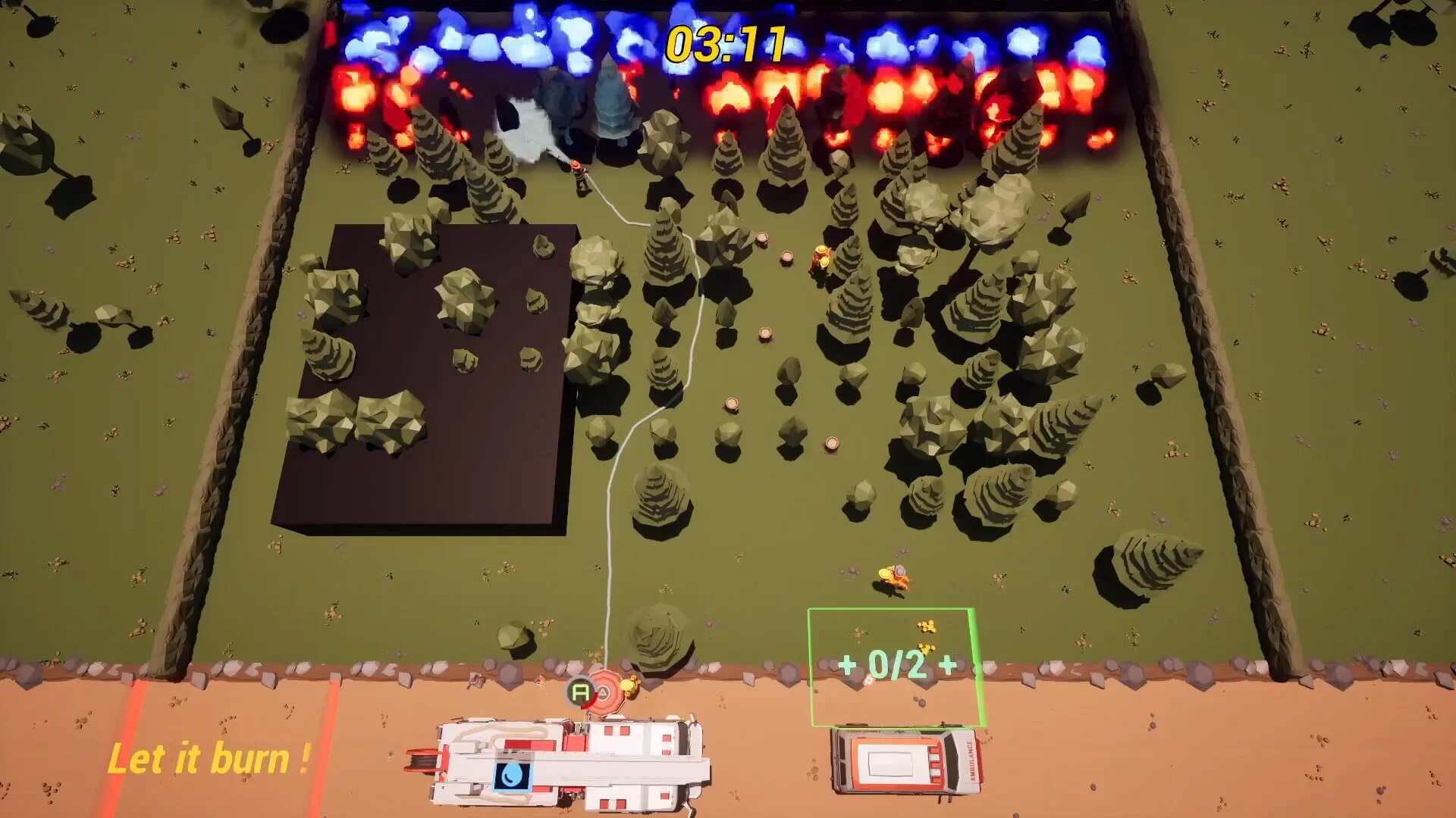 Изображение игры: Backfire Brigade