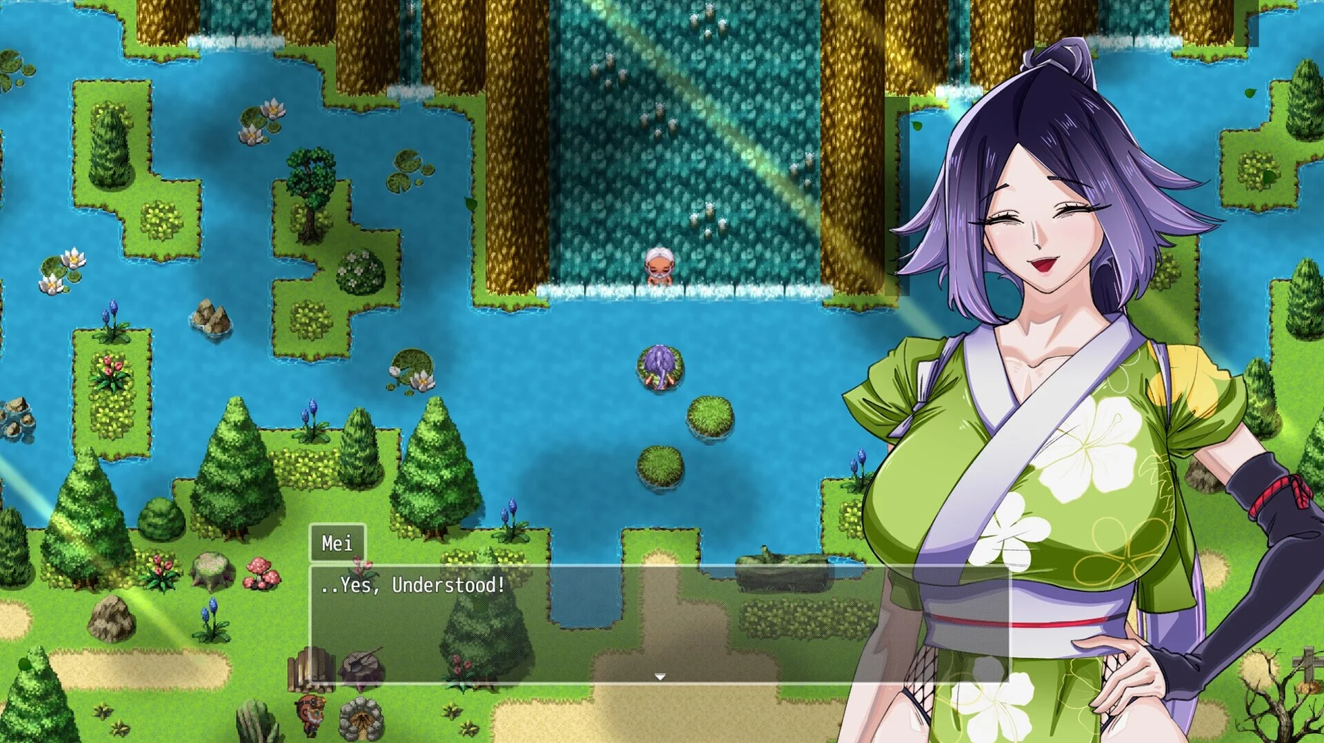 Изображение игры: Fallen Kunoichi ~Netorare Hidden Village~