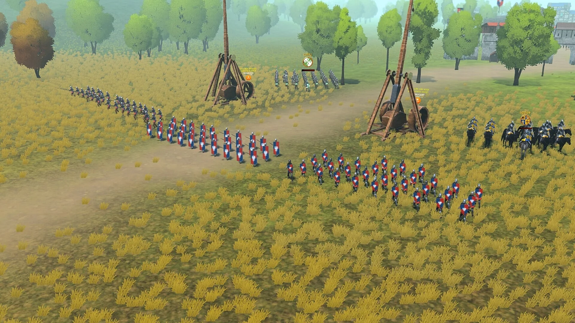 Изображение игры: Knights of Conquest: Feudal Shenanigans Galore