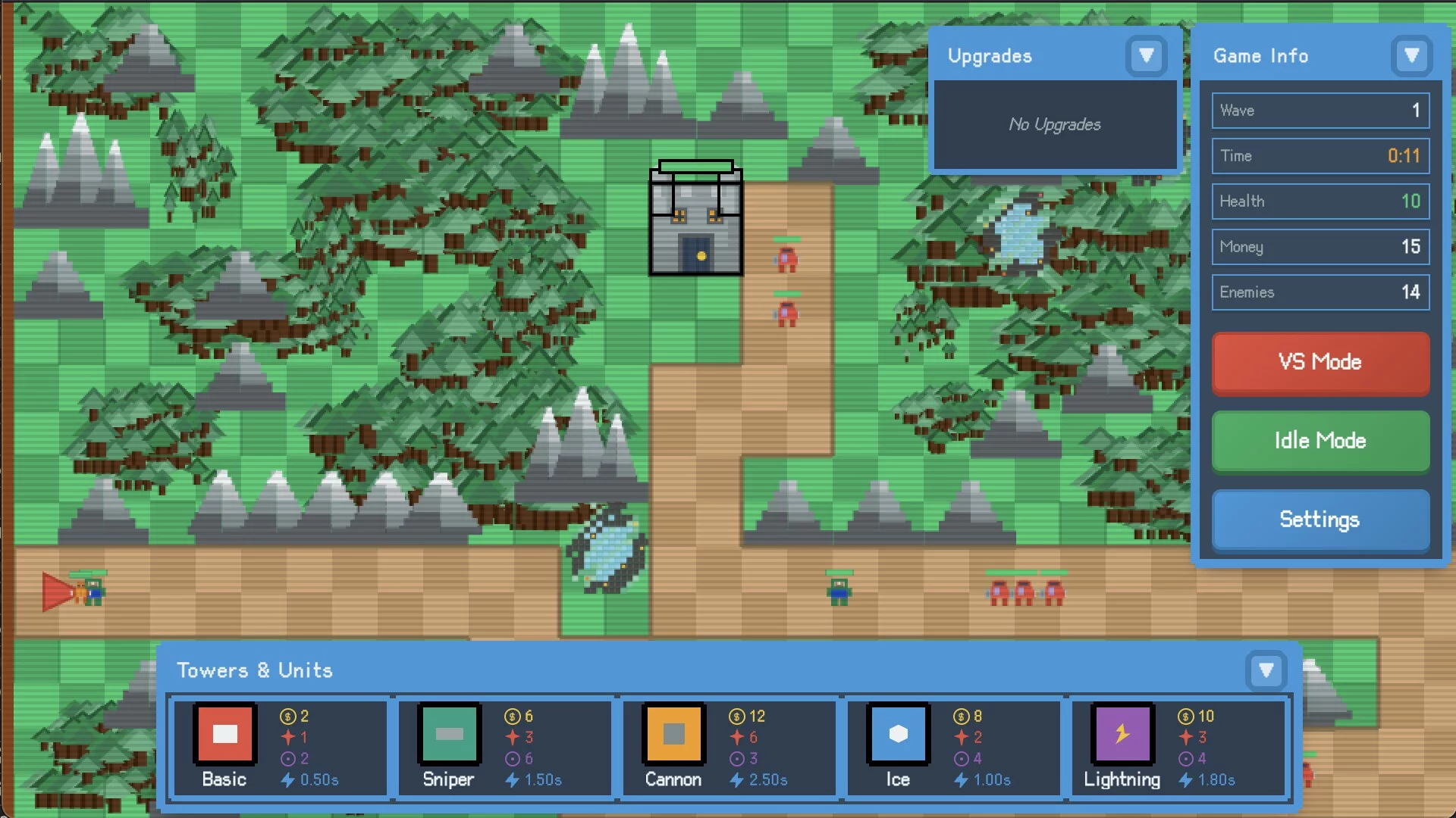 Изображение игры: Pixelate TD