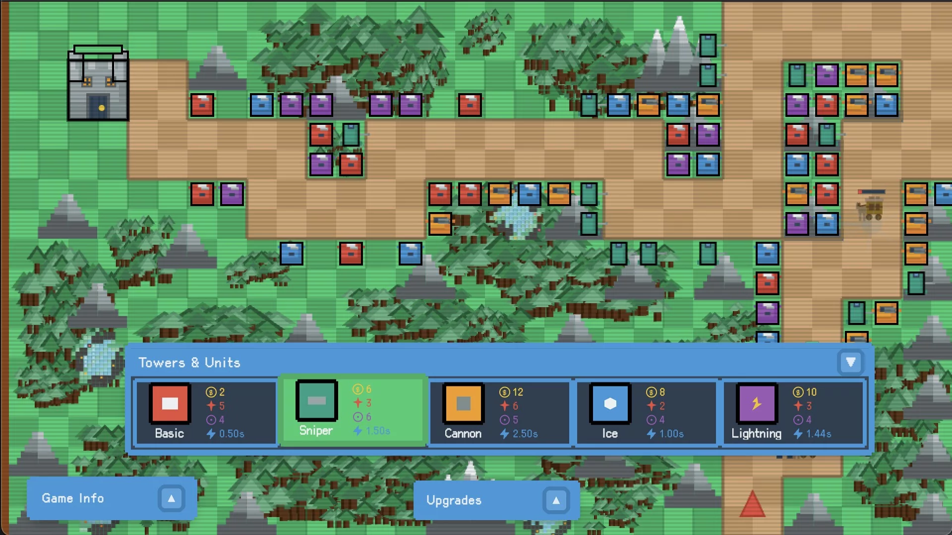 Изображение игры: Pixelate TD