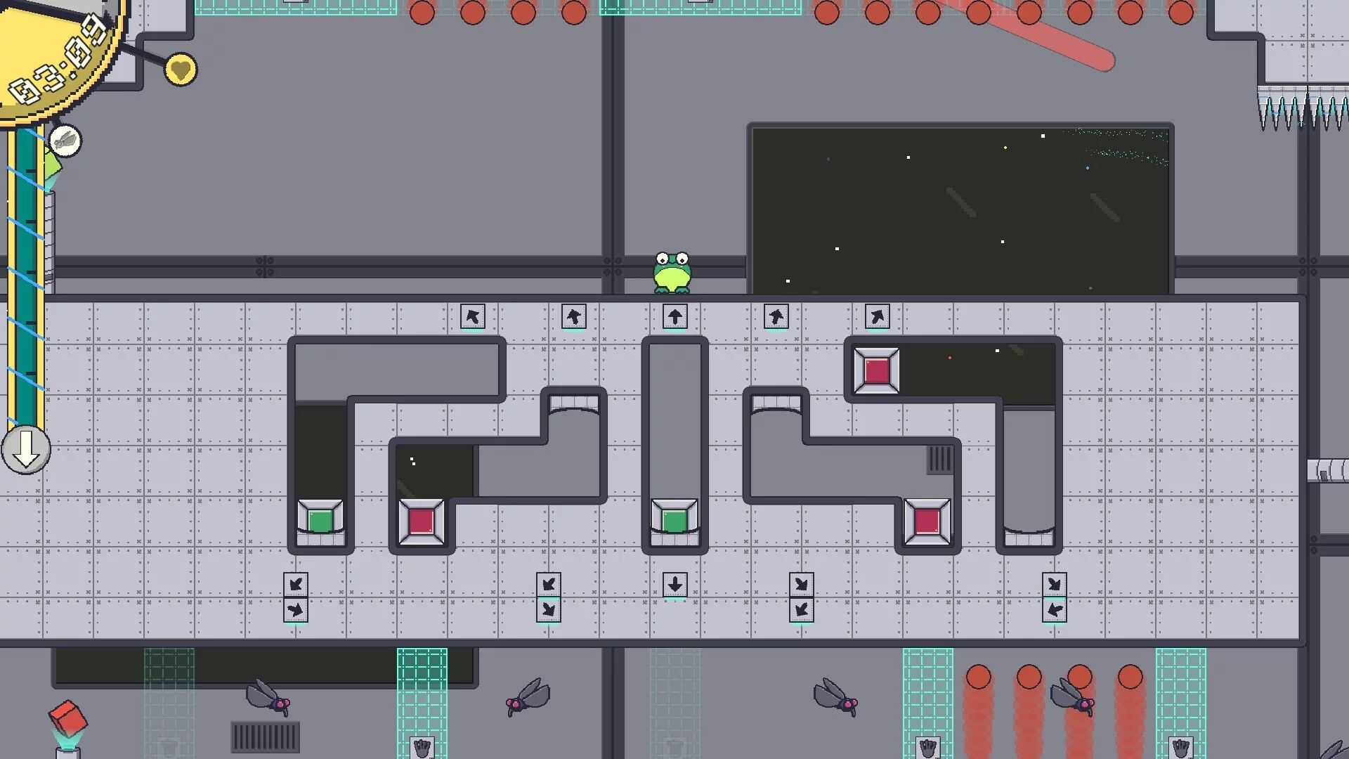 Изображение игры: Frogshot Adventure